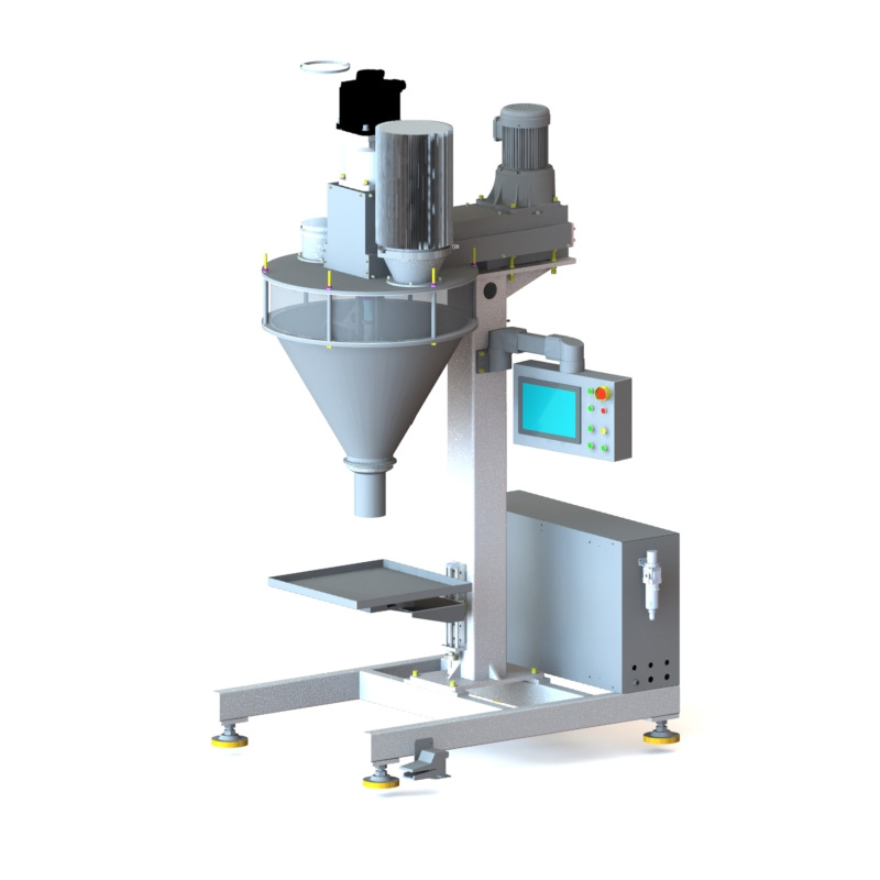 簡(jiǎn)易稱重螺旋下料包裝機(jī)